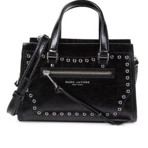 Marc Jacobs Mini Cruiser bag in black studded leather